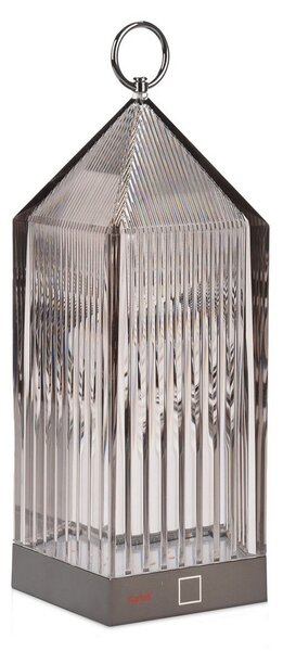 Kültéri Lámpa Kartell, Lantern, dimmable, Szürke, Erkély, Műanyag, Dizájn