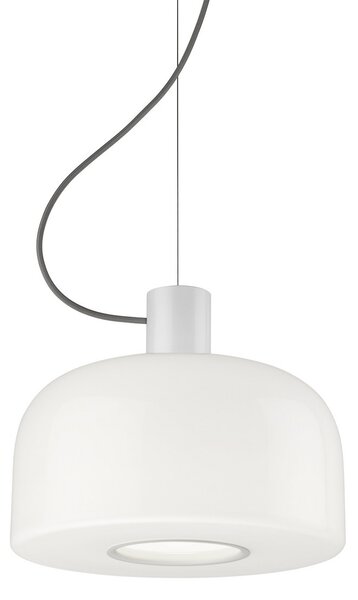 Függőlámpa FLOS, Bellhop Glass S1, dimmable, Fehér, Nappali, Üveg, Dizájn