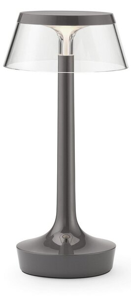 Asztali lámpa FLOS, Bon jour unplugged, dimmable, Szürke, Folyosó, Műanyag, Dizájn