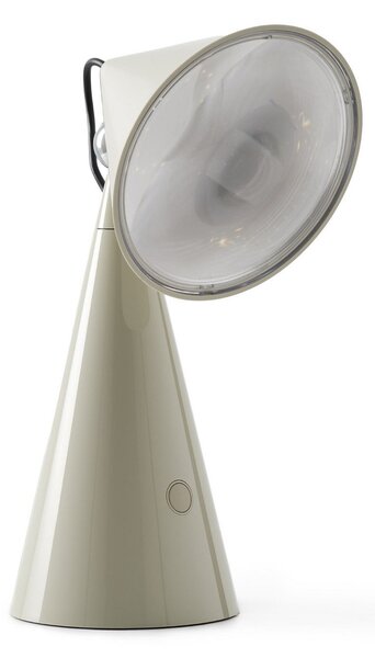Asztali lámpa Tom Dixon, POSE, dimmable, Szürke, Nappali, Műanyag, Dizájn