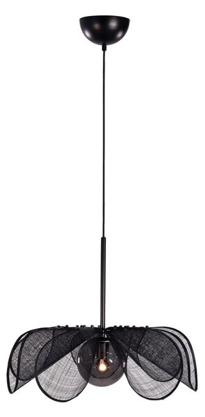 Függőlámpa Markslöjd, Styrka, dimmable, Fekete, Nappali, Szövet / Textília