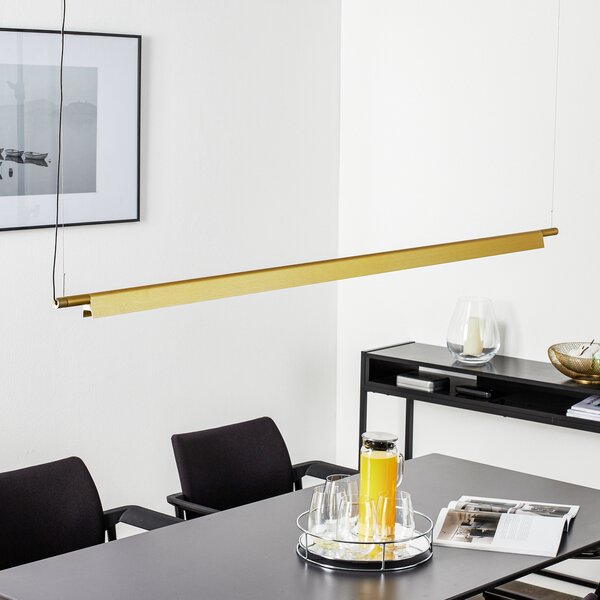 Függőlámpa Luceplan, Compendium, dimmable, Arany / Sárgaréz, Nappali, Fém, Dizájn