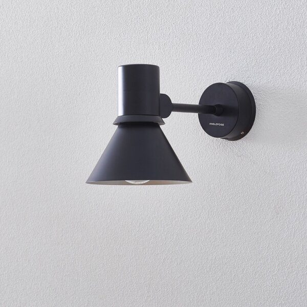 Fali Lámpa Anglepoise, Type 80 W1, Fekete, Nappali, Fém, Dizájn