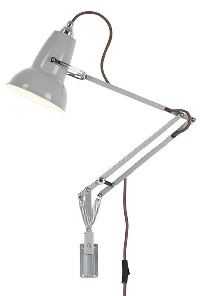 Fali Lámpa Anglepoise, Original 1227, Szürke, Dolgozószoba / iroda, Fém, Indusztriális dizájn