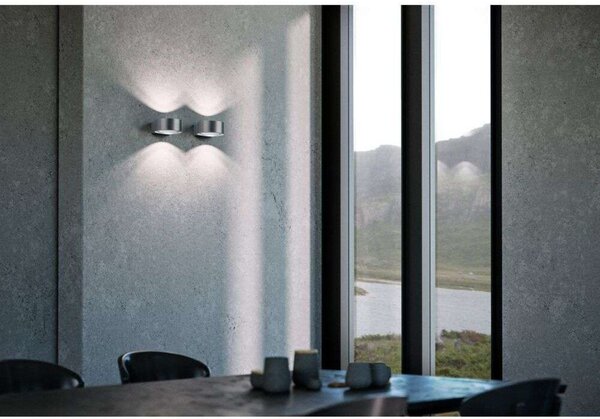 Fali Lámpa LIGHT-POINT, dimmable, Fémes, Folyosó, Alumínium