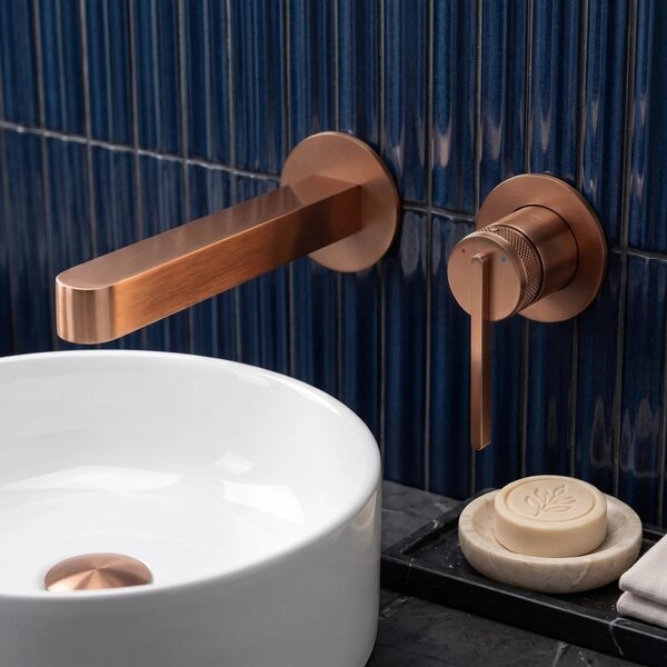 Falra szerelhető csaptelep REA Grace Brush Copper